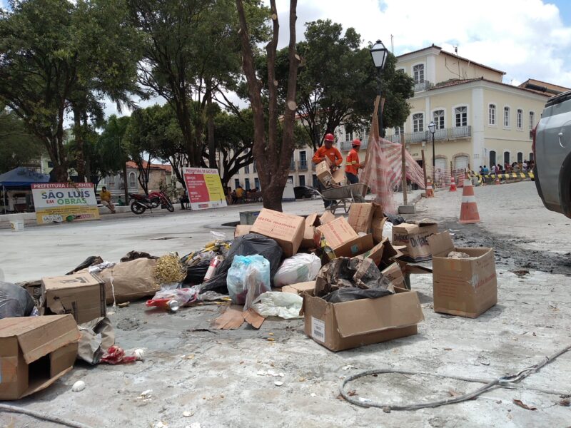 Falta de respeito e má-fé no Centro de São Luís