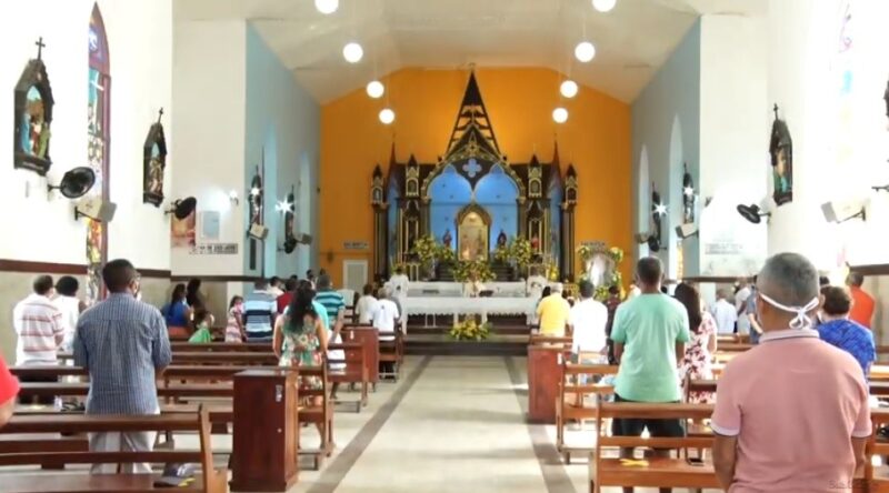 Festejo na cidade de São José de Ribamar