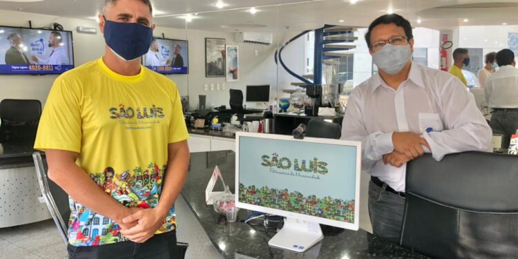 Divulgação maciça da cidade de São Luís, em Brasília