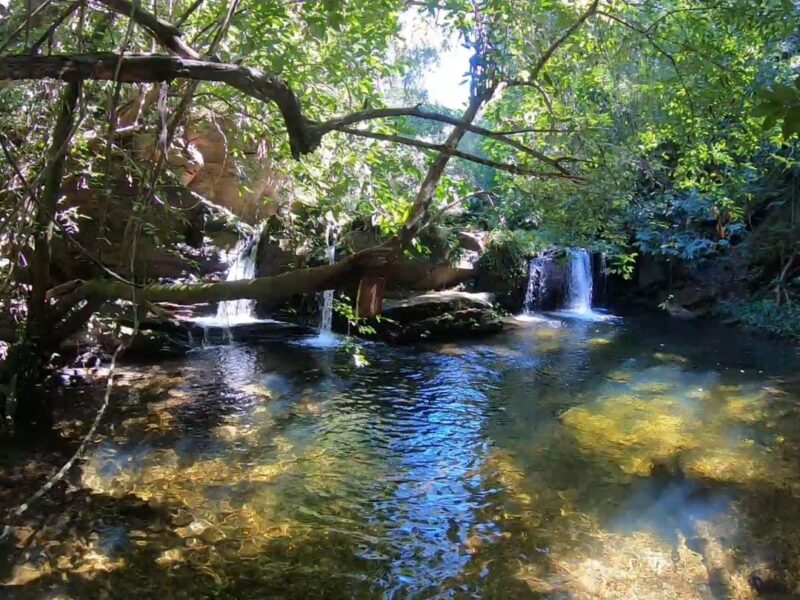 17 Travessias: um divertido passeio por uma sequência de pequenas quedas e poços – Foto: S. Fontes