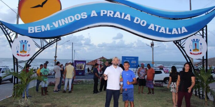 Novo Pórtico da Praia de Atalaia em Salinópolis