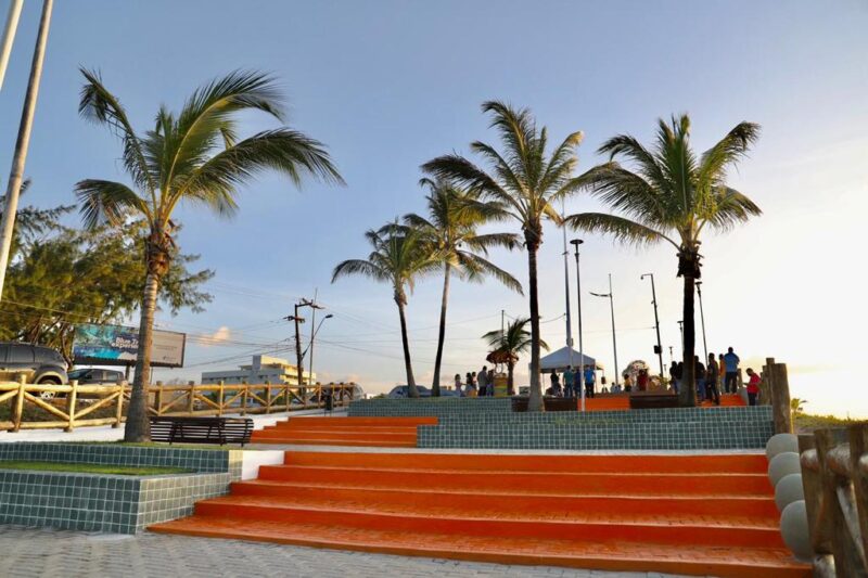 Reforma garante uma nova paisagem no Mirante da Litorânea - Foto: Divulgação