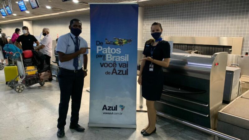 Novo voo Patos - Recife da Azul Linhas aéreas inaugurado - Foto: Divulgação