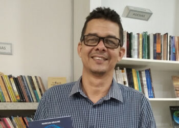 - Marcus Krause está com a obra à venda na Livraria da AMEI, no São Luís Shopping – Fito: Divulgação