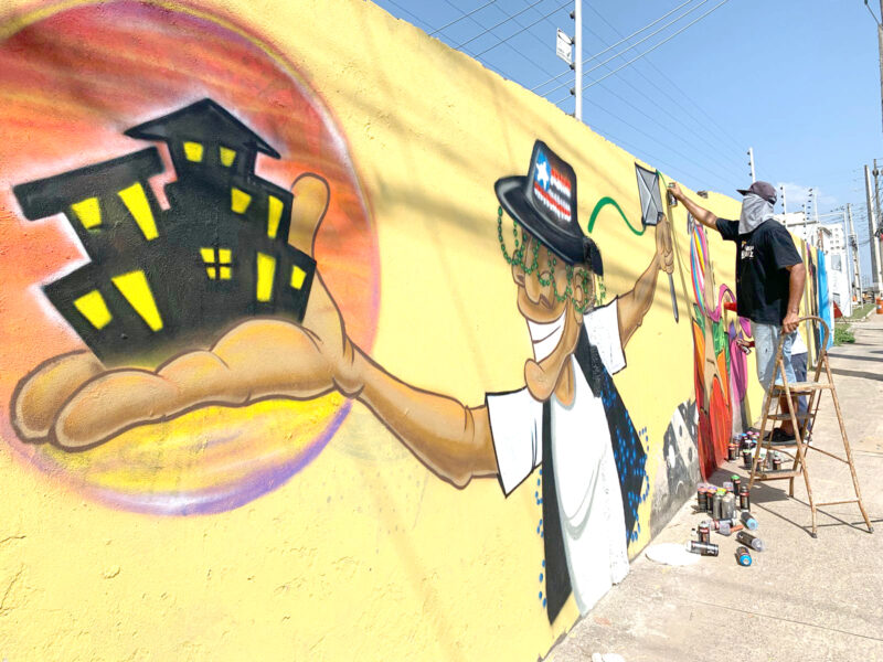 Arte de rua enriquece culturalmente os muros das subestações da empresa Equatorial – Foto: Divulgação