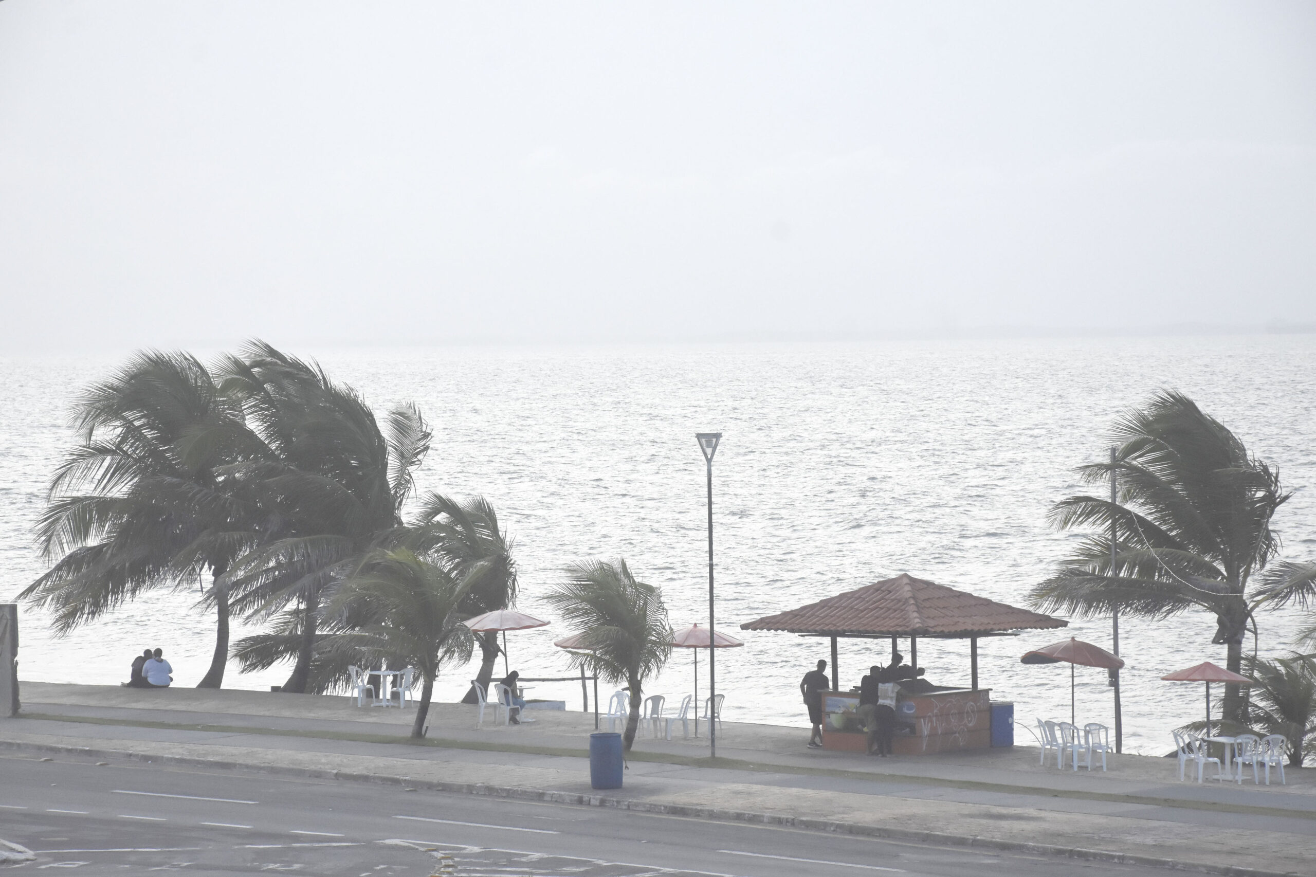 A brisa do mar na avenida Litorânea, em São Luís - Foto: Paulo Caruá