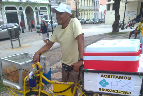 Passado já era com ambulante, carroceiro, etc.