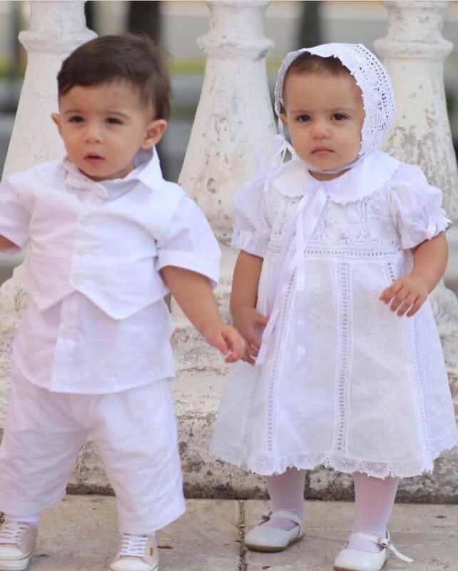 Os pequenos gêmeos Gael e Júlia – Foto: Arquivo Pessoal