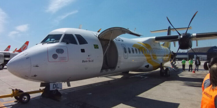 Primeiro voo da VOEPASS liga destinos da Rota das Emoções