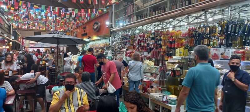 Mercadão de São paulo, um espaço de lazer e entretenimento - Foto: Gutemberg Bogéa