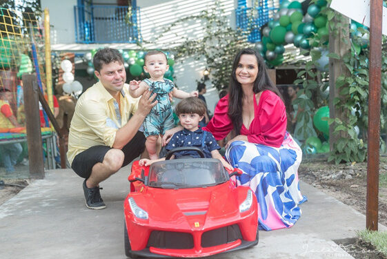 Kainã comemora seu 3º aniversário natalício