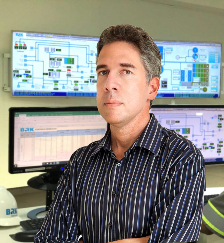 Marcelo Braga, Diretor de Contrato da BRK Maranhão, anuncia novos investimentos para implementar sistema de abastecimento em São José de Ribamar - Foto: Divulgação