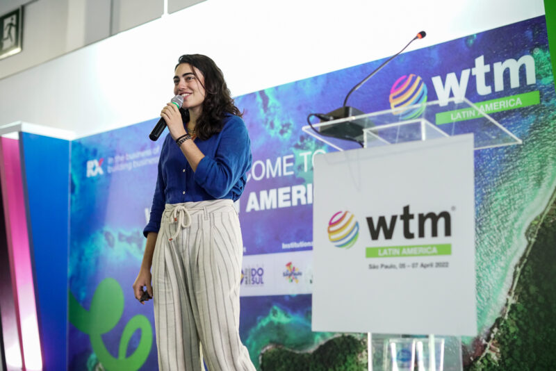 A jovem velejadora, velejadora Tamara Klink - Foto: Divulgação