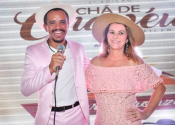 William Santos e a empresária Rosângela Dias – Foto: Divulgação