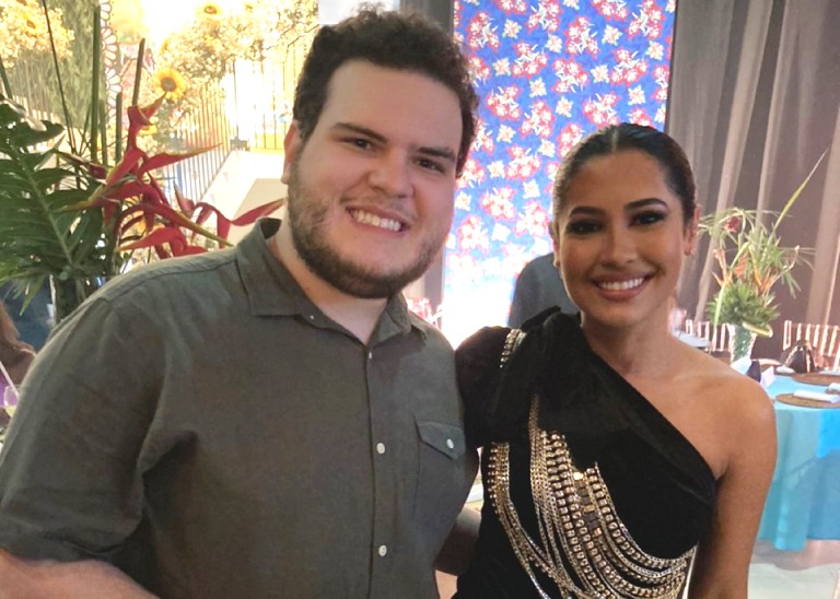 O coordenador de marketing de Toddy, Gustavo Jabur, veio de São Paulo para prestigiar o evento em São Luís do Maranhão - Foto: Divulgação