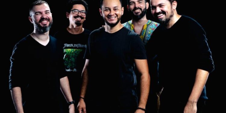 A banda piauense Validuaté, a estrela do Festival Batipuru, que acontece neste sábado no centro histórico – Foto: Divulgação