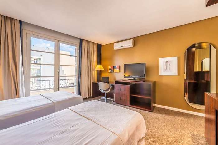 O conforto e requinte dos apartamentos do Hotel Marabá - Foto: Divulgação