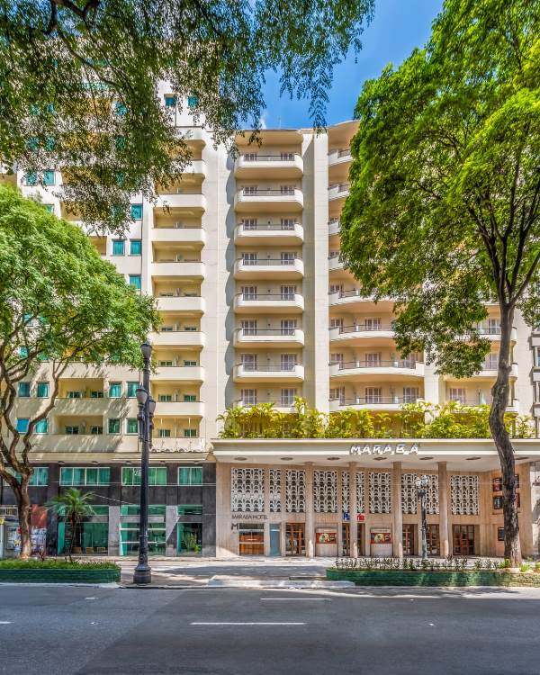 A suntuosidade do Hotel Marabá no Centro de São Paulo, a história e a tradição da hotelaria paulistana - Foto: Divulgação