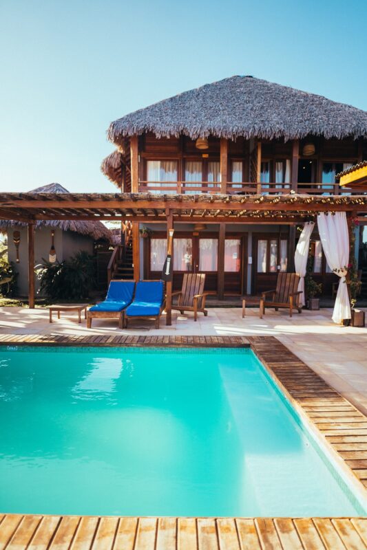 Hotel Vila Aty, em Atins, foi construído durante o início da pandemia e abriu as portas em setembro de 2020 – Foto: Brian Baldrati