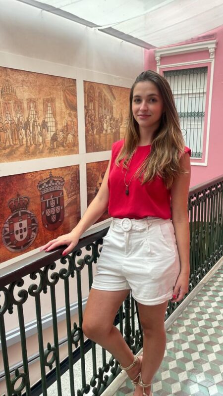 Assessora de imprensa da Rede Vila Galé, Camilla Motta – Foto: Divulgação