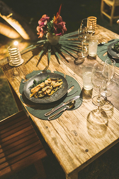 Chef propõe incluir mais ingredientes locais no cardápio empregando técnicas tradicionais da alta gastronomia – Foto: Vila Aty / Brian Baldrati