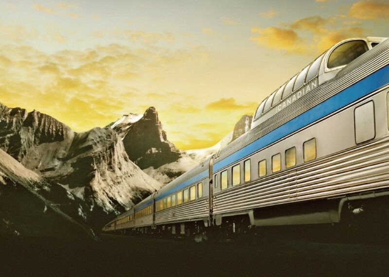 Uma jornada sobre Trilhos canadenses e as mais belas paisagens da região - Foto: Divulgação