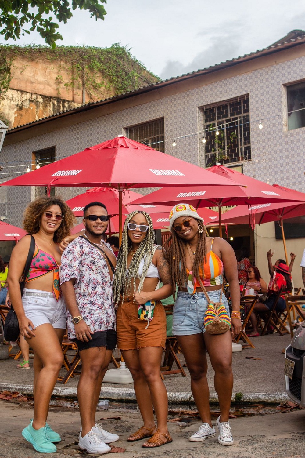 Thaísia Rocha, Cesar Roberto, Morango e Elise Madeira - Foto: Kalleb Braga Pinto