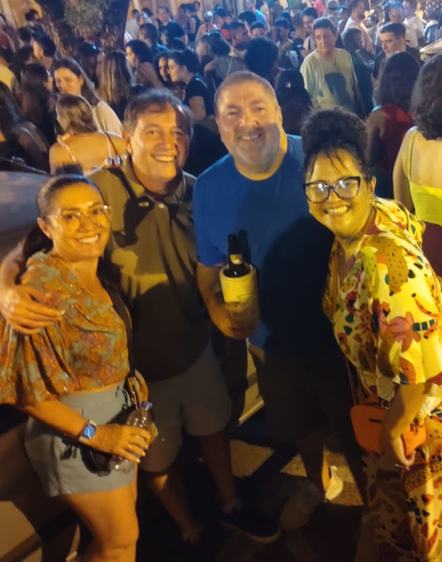 Ciane e Paulo Matos, Gutemberg Bogéa e Lea Zacheu - Foto: Kalleb Braga Pinto