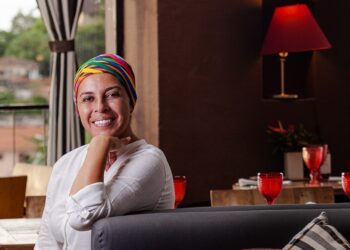 Luana Malheiros de volta ao restaurante Térèze - Foto: Divulgação