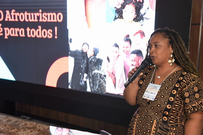 “Precisamos extirpar o racismo do turismo”, afirma Tânia Neres – Foto: Sidney Haack