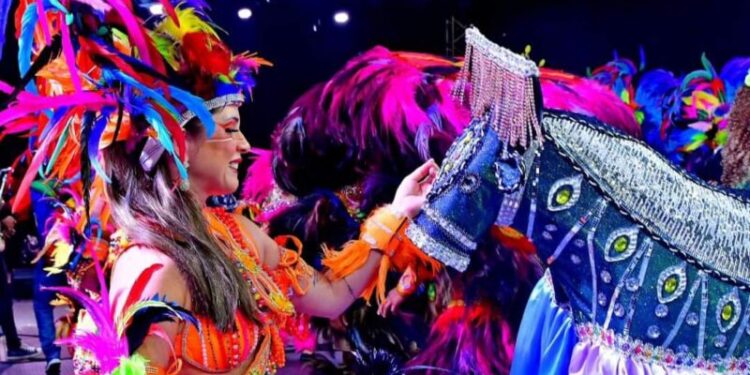 A cumplicidade de dois personagens na maior festa do calendário maranhense de festividades, o São João - Foto: Maurício Alexandre