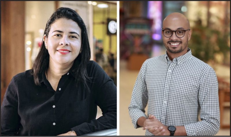 Heriana Salles assume o cargo de gerente de Negócios e João Almeida é o novo gerente de Marketing do Rio Anil Shopping – Foto: Divulgação