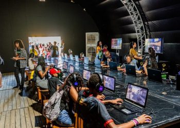 Tecnologia disposição dos jovens no Festival da Juventude Cristã - Foto: Divulgação