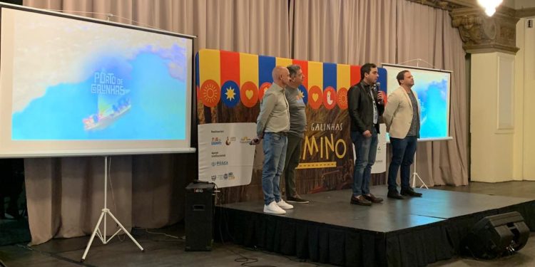 Marcelo Costa, Diretor da Gol Linhas Aéreas Argentina; Otaviano Maroja, Presidente do Porto Galinhas CVB; Eduardo Loyo, Presidente da Empetur e Mário Pilar, Secretário de Turismo de Ipojuca/PE - Foto: Divulgação