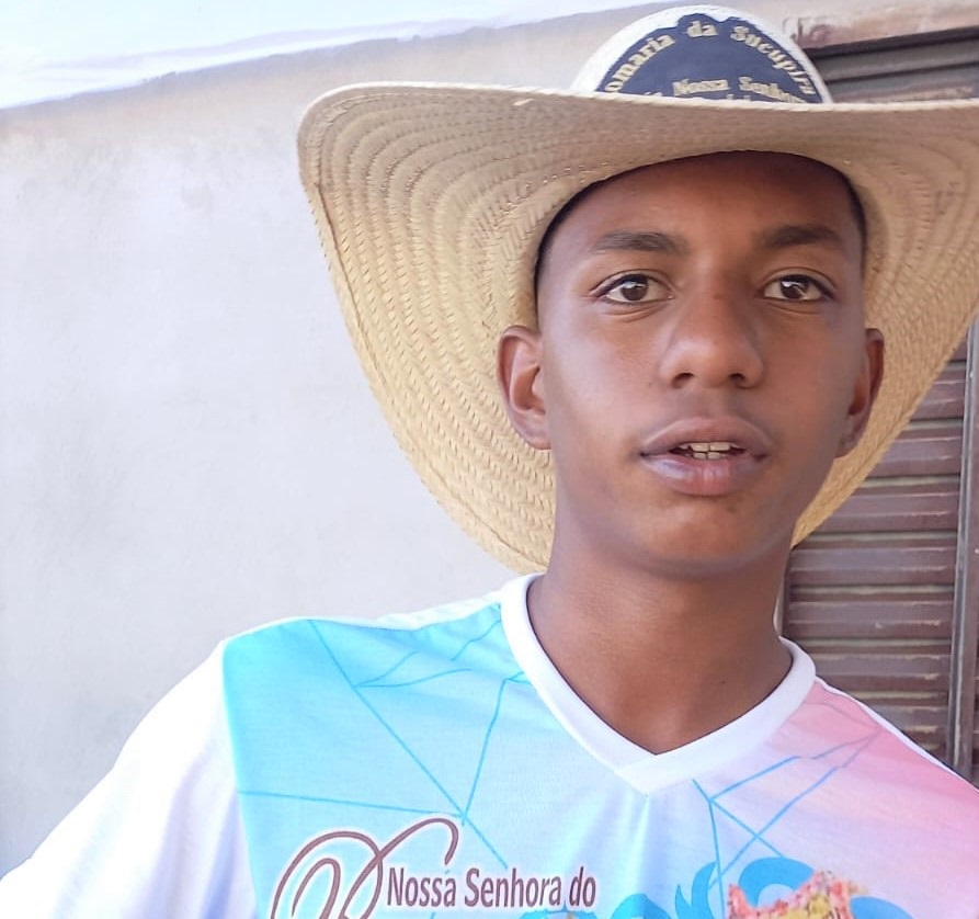 Neto fez sua estreia como caixeiro na Folia de Nossa Senhora do Rosário – Foto: Zuleide D'Angelo