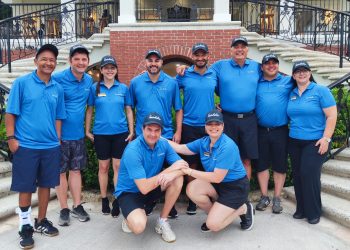 Delegação brasileira presente no 9º Torneio de Golfe – Foto: Divulgação