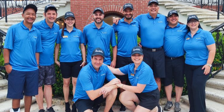 Delegação brasileira presente no 9º Torneio de Golfe – Foto: Divulgação