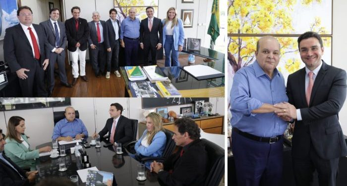 O Ministro do Turismo Celso Sabino apresentou o projeto-piloto de estímulo ao turismo cívico, que será desenvolvido em Brasília para aproveitar o contra fluxo de turistas - Foto: Divulgação