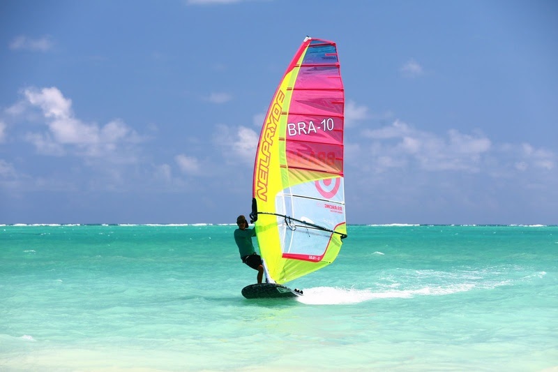 Marcelo Lacerda, vice-campeão mundial de windsurf, é o idealizador do evento e se dedica há 40 anos ao esporte: Foto - Guiga Paiva