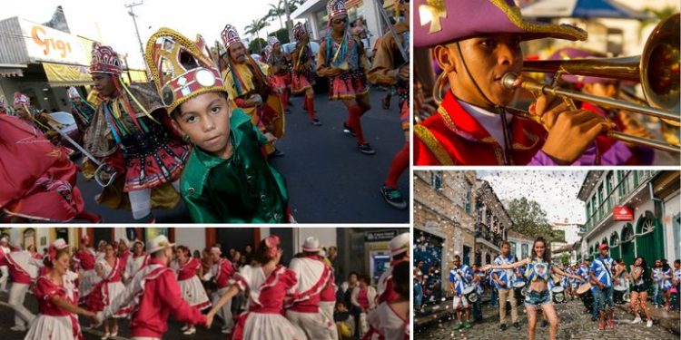 Manifestações populares de diversas regiões do país se apresentam no Salão de Turismo em Brasília - Foto: Reprodução