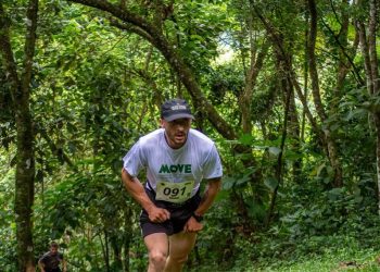 O guarda-parque da MOVE Eliomar Miranda durante corrida de aventura: desafio e belas paisagens - Foto: Divulgação