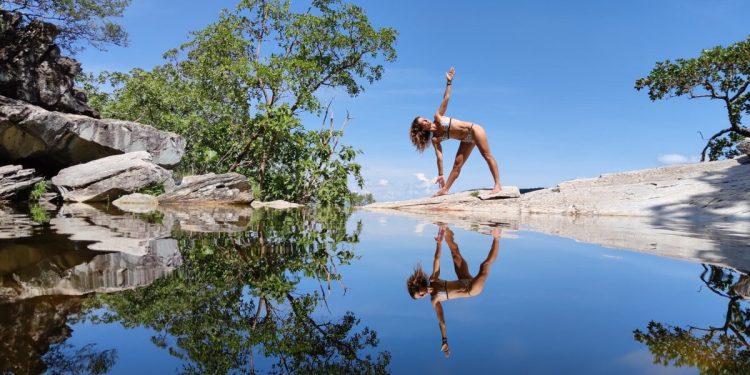 Cachoeira do Abismo, um dos paraísos da Chapada dos Veadeiros - Foto: Milene Ricardo