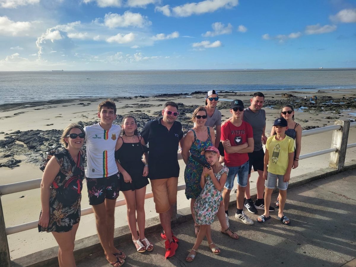 Foto 7 – O grupo de dez franceses da região da Bretanha que vieram conhecer São Luís – Foto: Divulgação