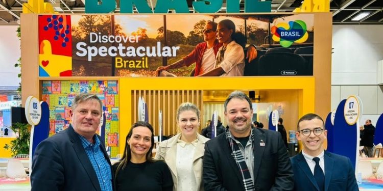 Time Rio marca presença na ITB Berlim no estande da Embratur - Foto: Divulgação
