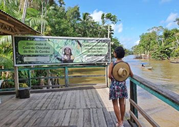 Rota do Chocolate na Ilha do Combu, no Pará, área de proteção ambiental próximo a Belém – Foto: Divulgação