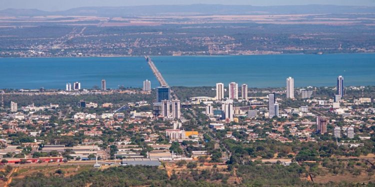 Palmas está situada às margens do lago da Usina Hidrelétrica Luis Eduardo Magalhães – Foto: Divulgação