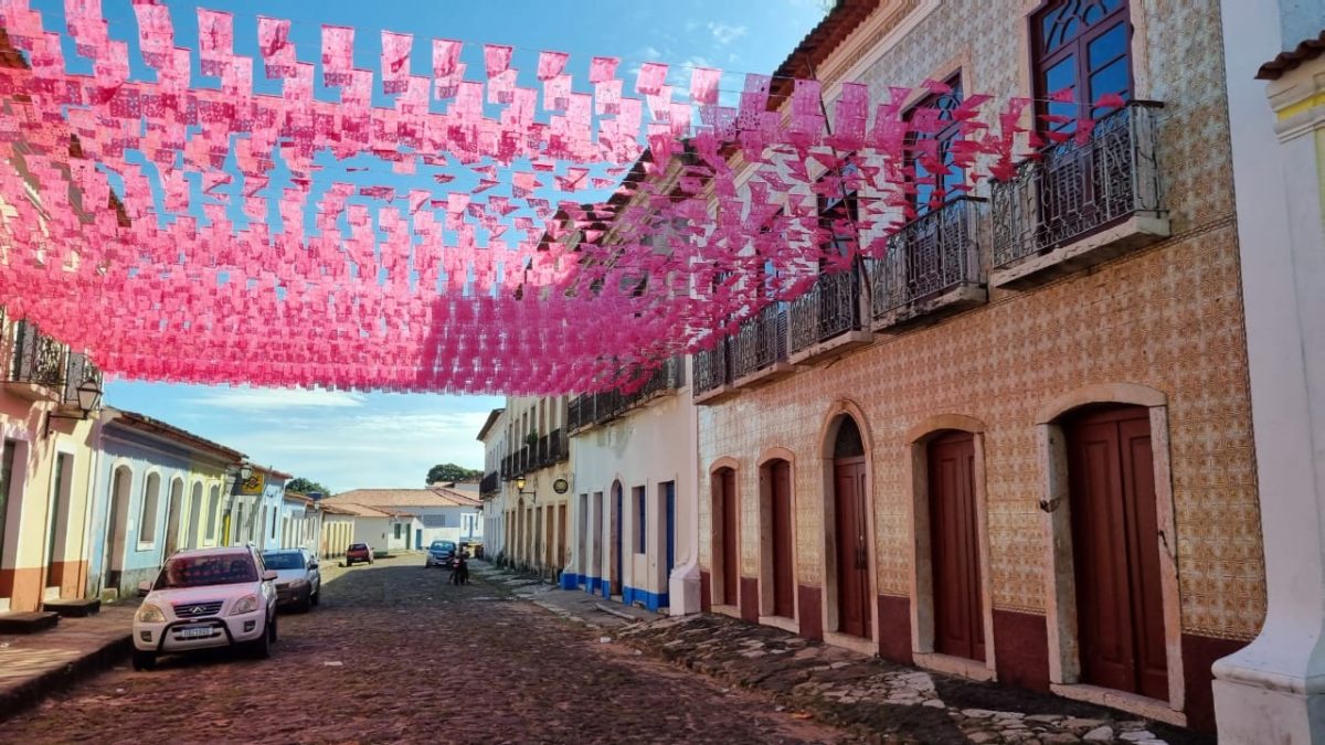 Cidade tombada como patrimônio nacional se prepara para receber visitantes nos festejos do Divino Espírito Santo – Foto: Marilda Mascarenhas
