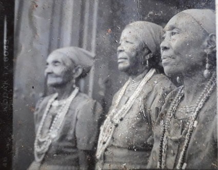 Anica, Margarida e Marlene, das antigas, a única viva – Foto: Christian Knepper