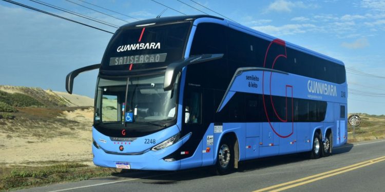 Guanabara decidiu aumentar sua frota de ônibus, com objetivo de ofertar o melhor serviço nos trajetos operados pela empresa. - Foto: Divulgação