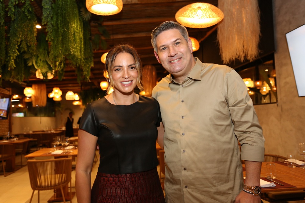 Os proprietários do Benô Restaurante Eduardo e Noelia Viana - Foto: Danielle Vieira